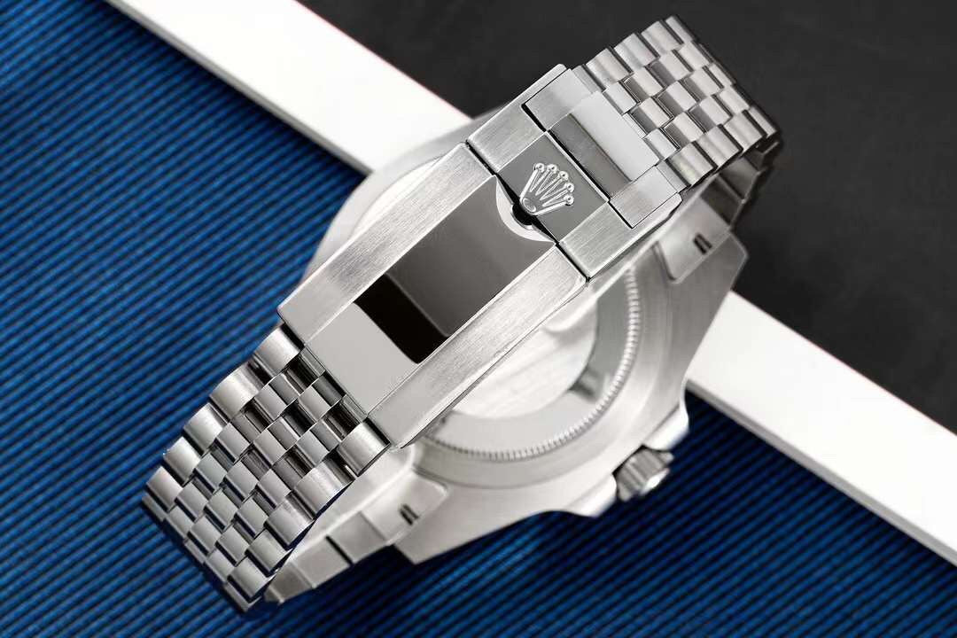 GMT Master II Pepsi Black Dial Jubilee Bracelet Watch