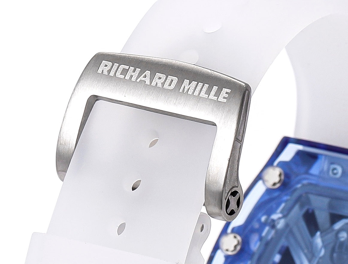 RM Skull Green Skeleton Automatic White Ceramic Edition