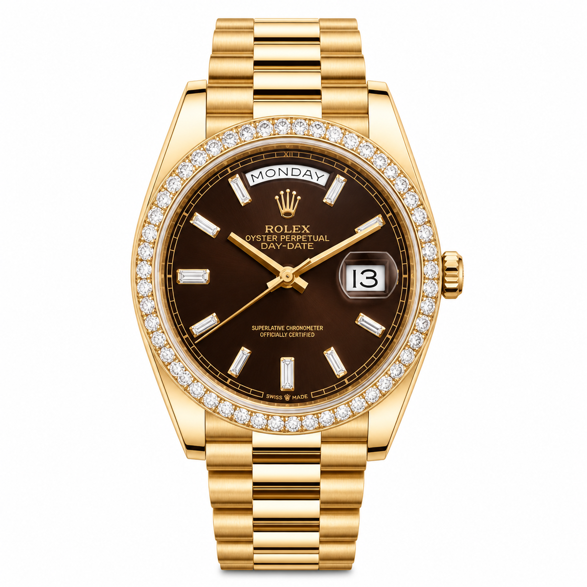 Day-Date 40 Diamond Bezel