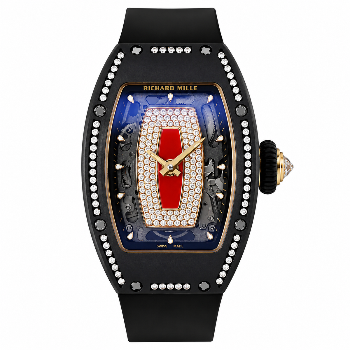 RM 07 01 White Diamond Ladies Watch