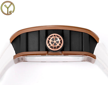 RM Mars Tourbillon Style Automatic Rubber Strap
