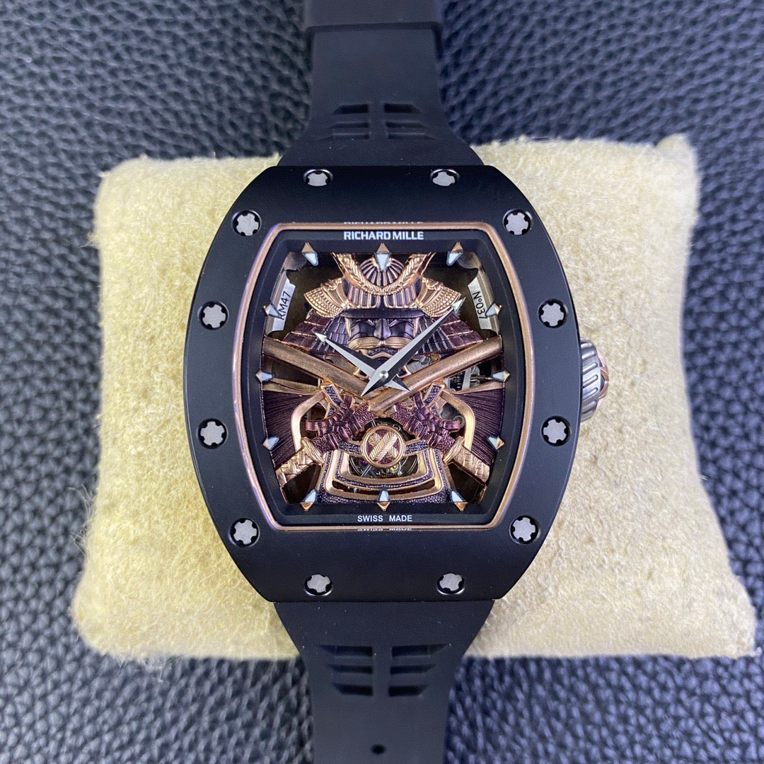 RM Samurai Skeleton Automatic Black Edition
