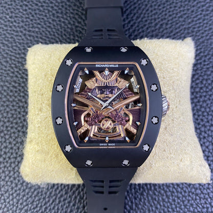 RM Samurai Skeleton Automatic Black Edition