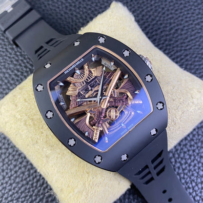RM Samurai Skeleton Automatic Black Edition