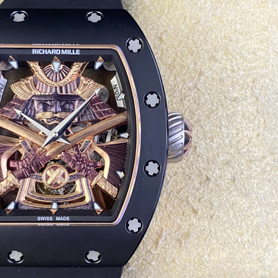 RM Samurai Skeleton Automatic Black Edition