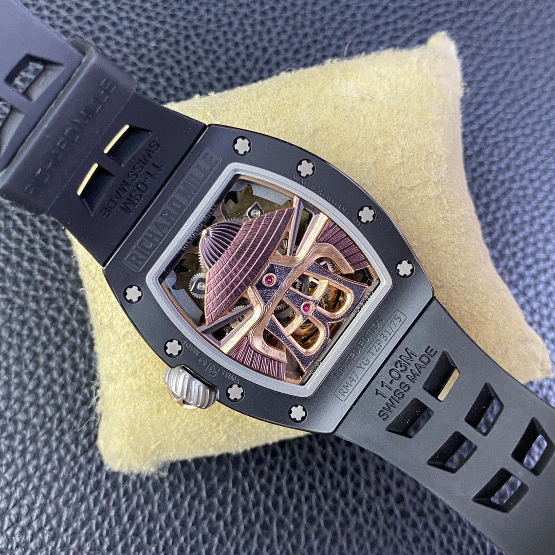 RM Samurai Skeleton Automatic Black Edition