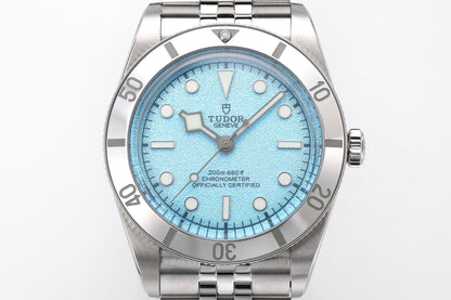 Black Bay 36 Light Blue Dial Jubilee Bracelet Watch