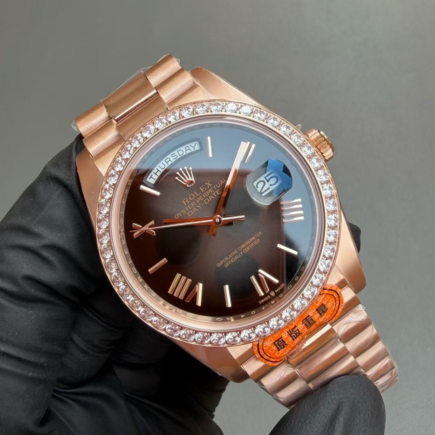 Day-Date 40 Diamond Bezel