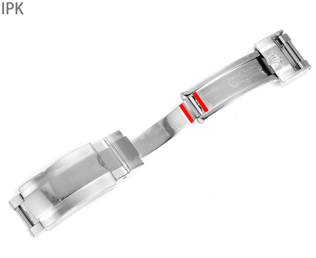 Yacht Master Black Dial Oysterflex Strap Watch