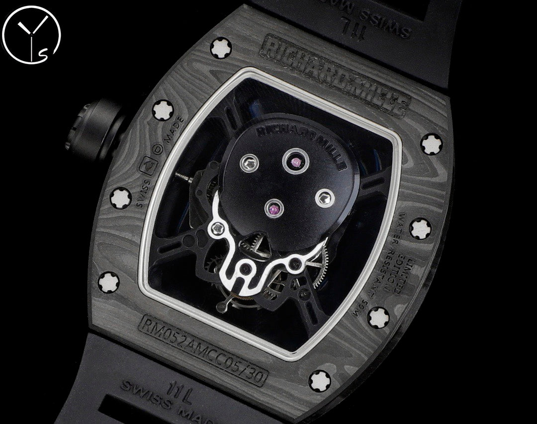 Skull Skeleton Dial White Ceramic Style Rubber Strap Watch