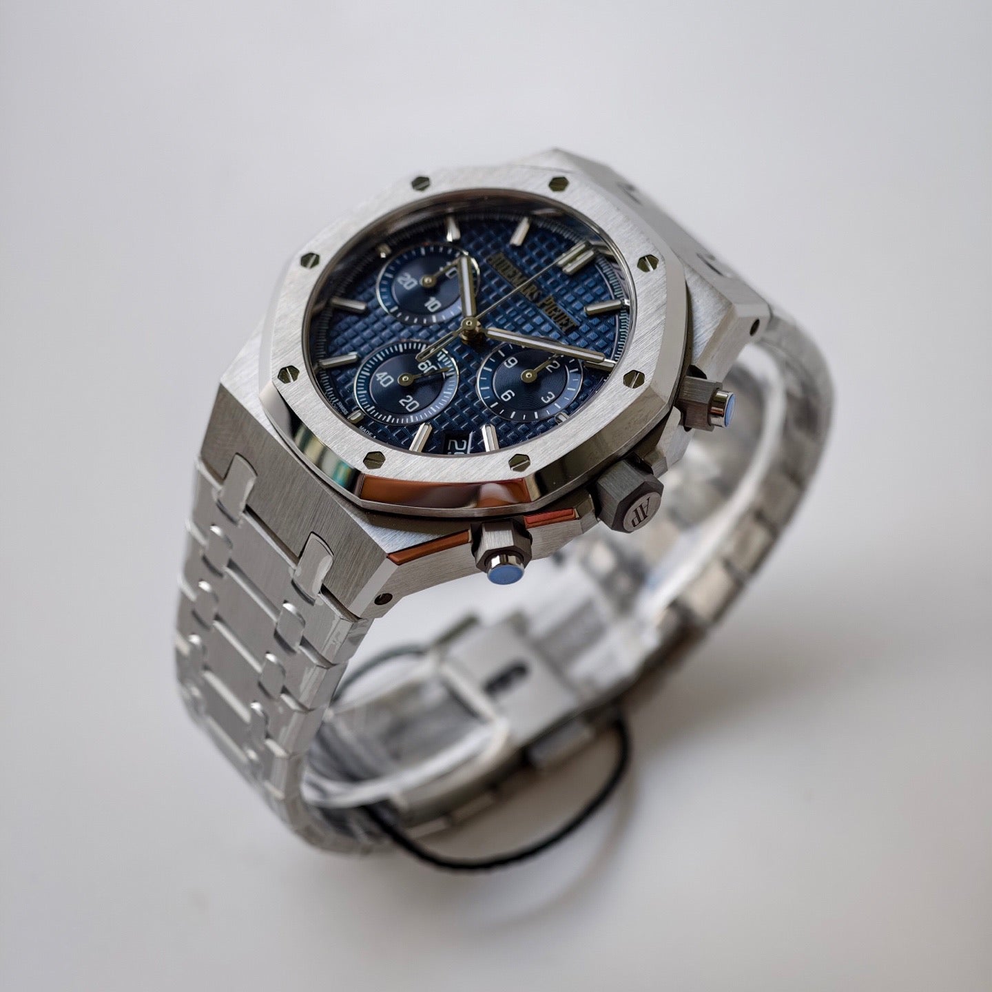 Royal Oak Chronograph Green Dial Steel Bracelet Watch