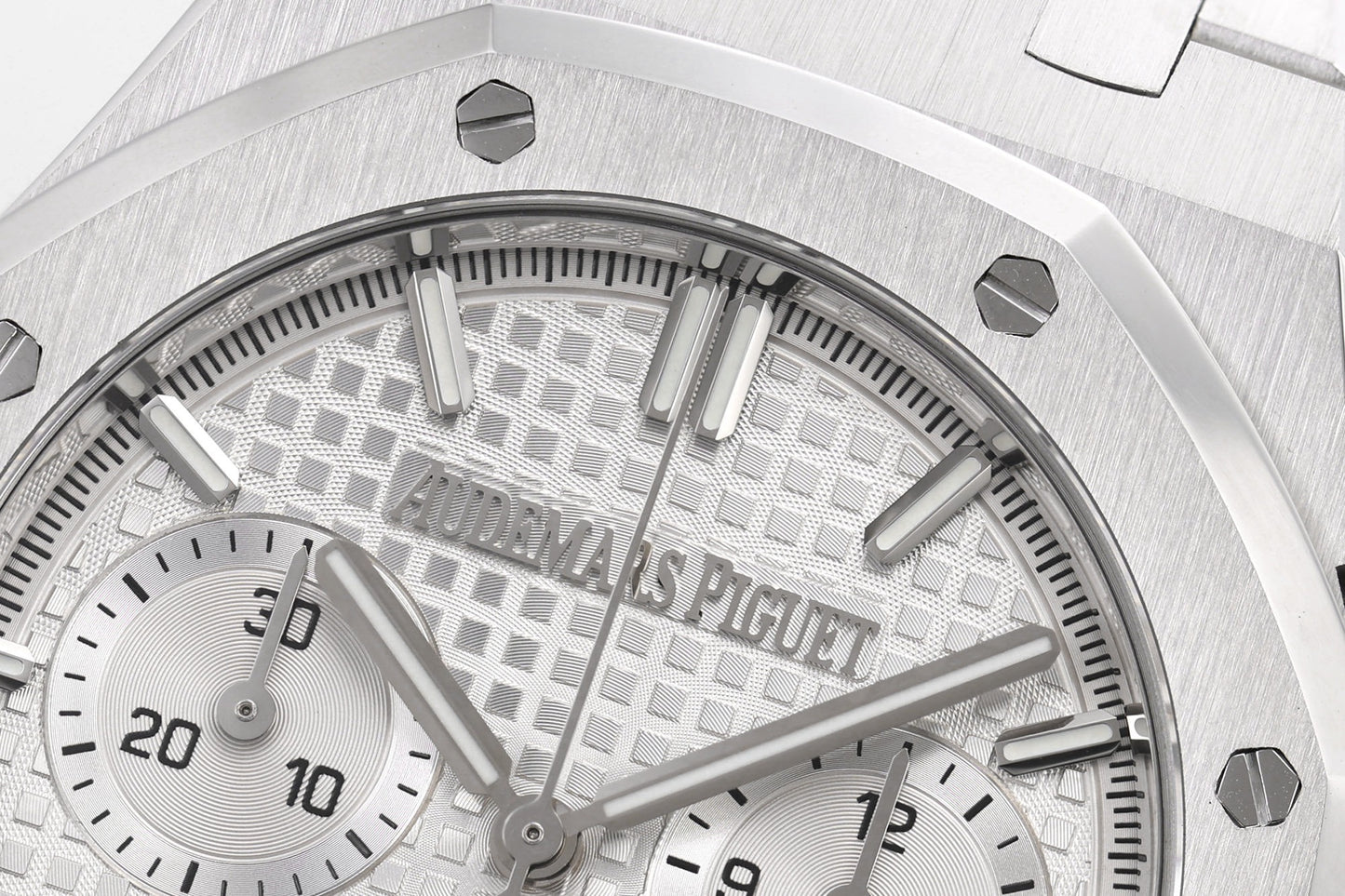 Royal Oak Chronograph Green Dial Steel Bracelet Watch