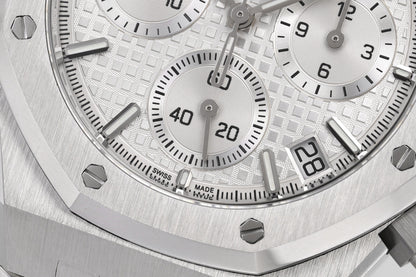 Royal Oak Chronograph Green Dial Steel Bracelet Watch