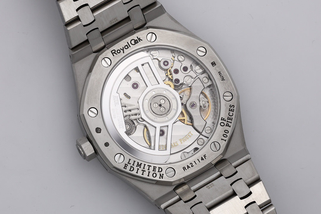 Royal Oak Ice Blue Tapisserie Watch