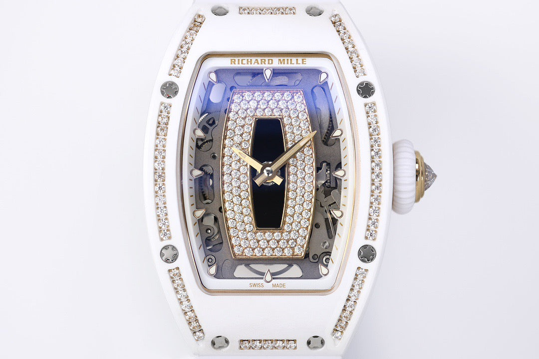 RM 07 01 White Diamond Ladies Watch