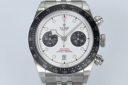 Black Bay Chrono Panda White Dial Jubilee Watch
