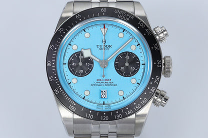 Black Bay Chrono Panda White Dial Jubilee Watch