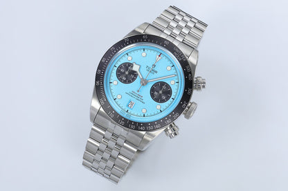 Black Bay Chrono Panda White Dial Jubilee Watch