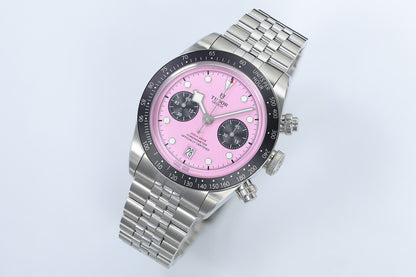 Black Bay Chrono Panda White Dial Jubilee Watch