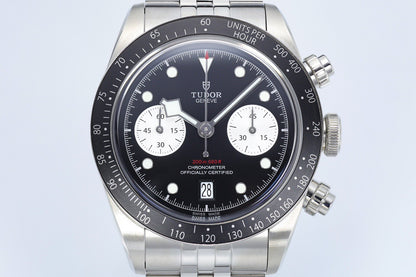 Black Bay Chrono Panda White Dial Jubilee Watch