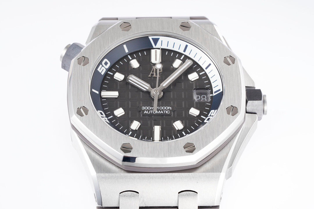 Royal Oak Offshore Diver Grey Rubber Watch