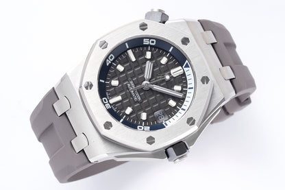 Royal Oak Offshore Diver Grey Rubber Watch