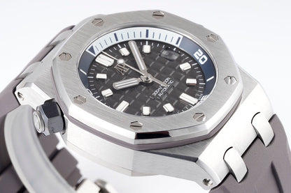 Royal Oak Offshore Diver Grey Rubber Watch
