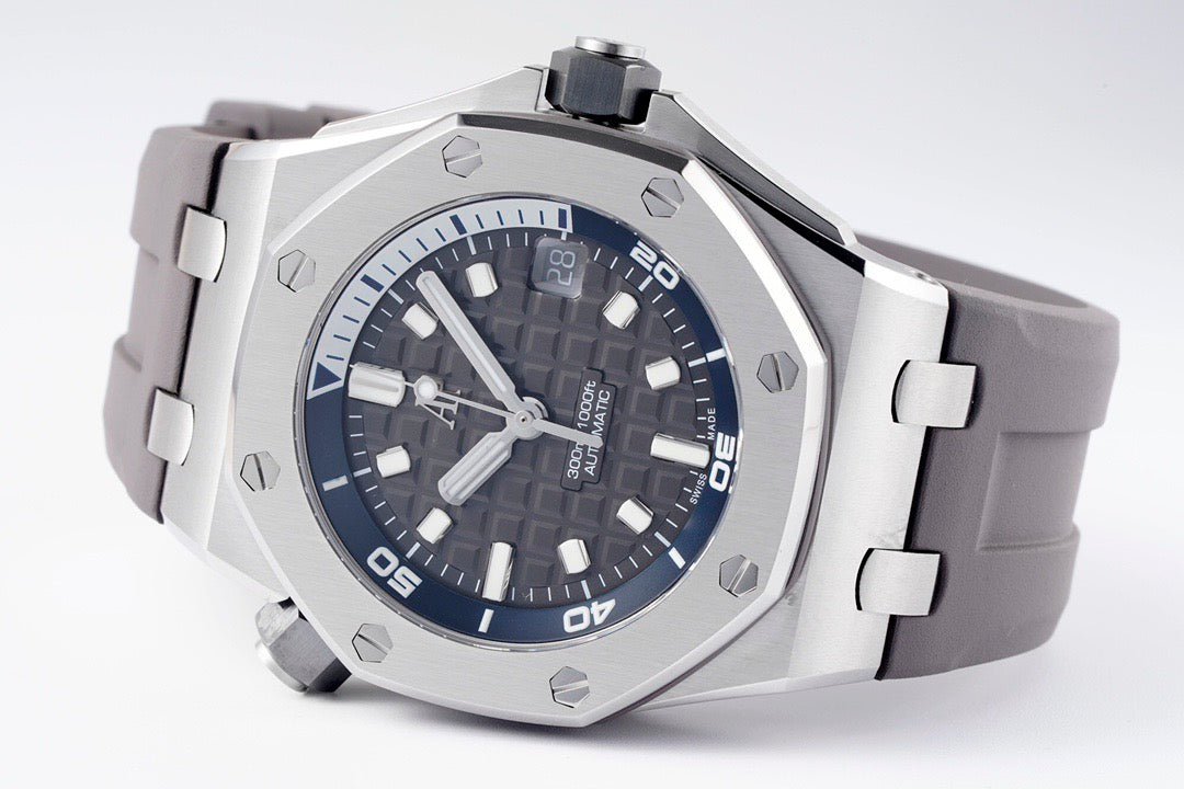 Royal Oak Offshore Diver Grey Rubber Watch