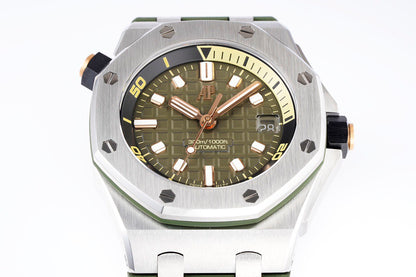 Royal Oak Offshore Diver Grey Rubber Watch