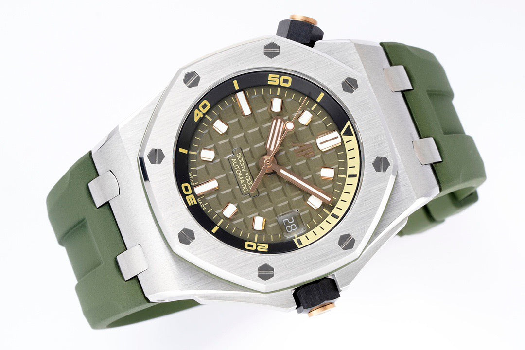 Royal Oak Offshore Diver Grey Rubber Watch