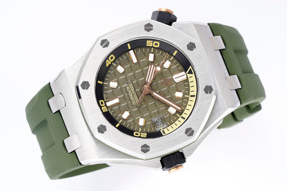 Royal Oak Offshore Diver Grey Rubber Watch
