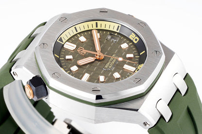 Royal Oak Offshore Diver Grey Rubber Watch