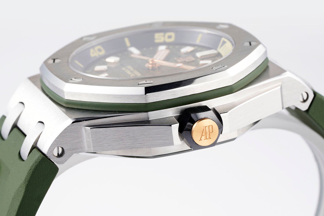Royal Oak Offshore Diver Grey Rubber Watch