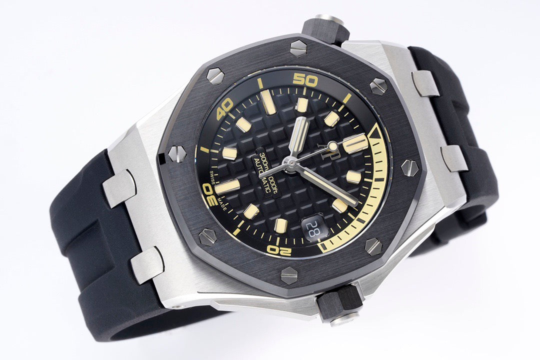 Royal Oak Offshore Diver Grey Rubber Watch