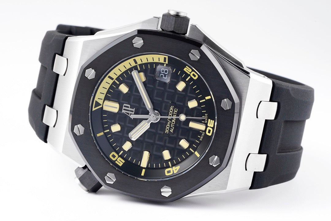 Royal Oak Offshore Diver Grey Rubber Watch