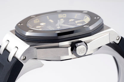Royal Oak Offshore Diver Grey Rubber Watch