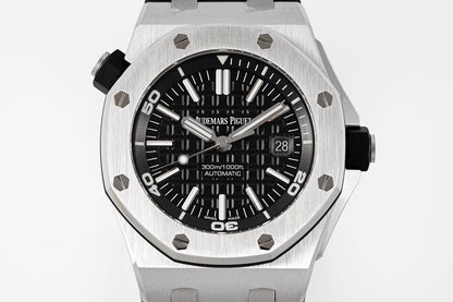 Royal Oak Offshore Diver Black Méga Tapisserie Watch