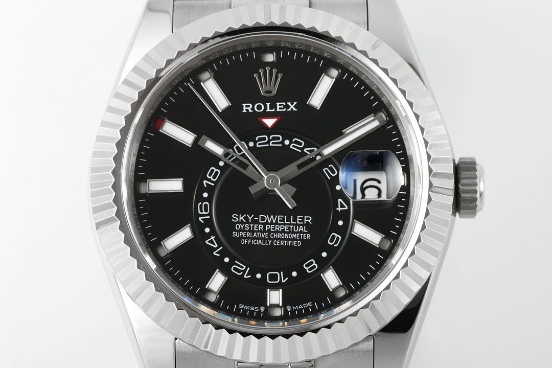 Sky Dweller White Dial Jubilee Bracelet Watch