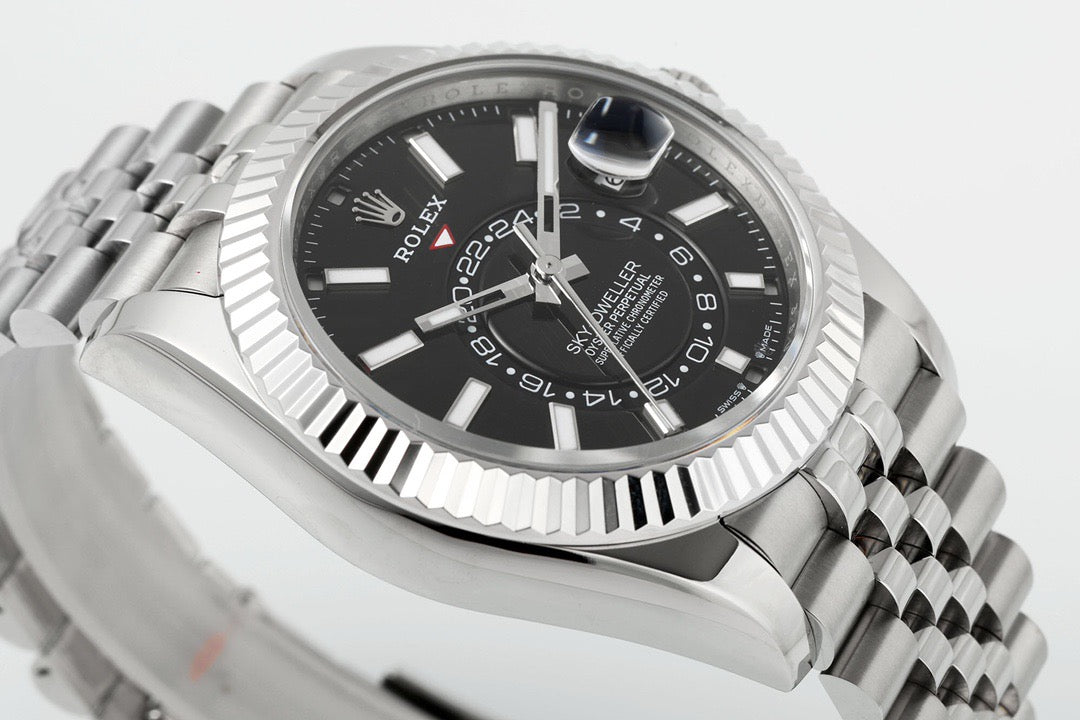 Sky Dweller White Dial Jubilee Bracelet Watch