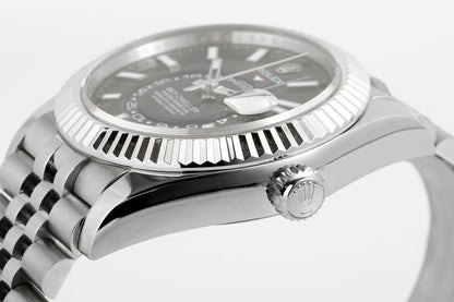 Sky Dweller White Dial Jubilee Bracelet Watch