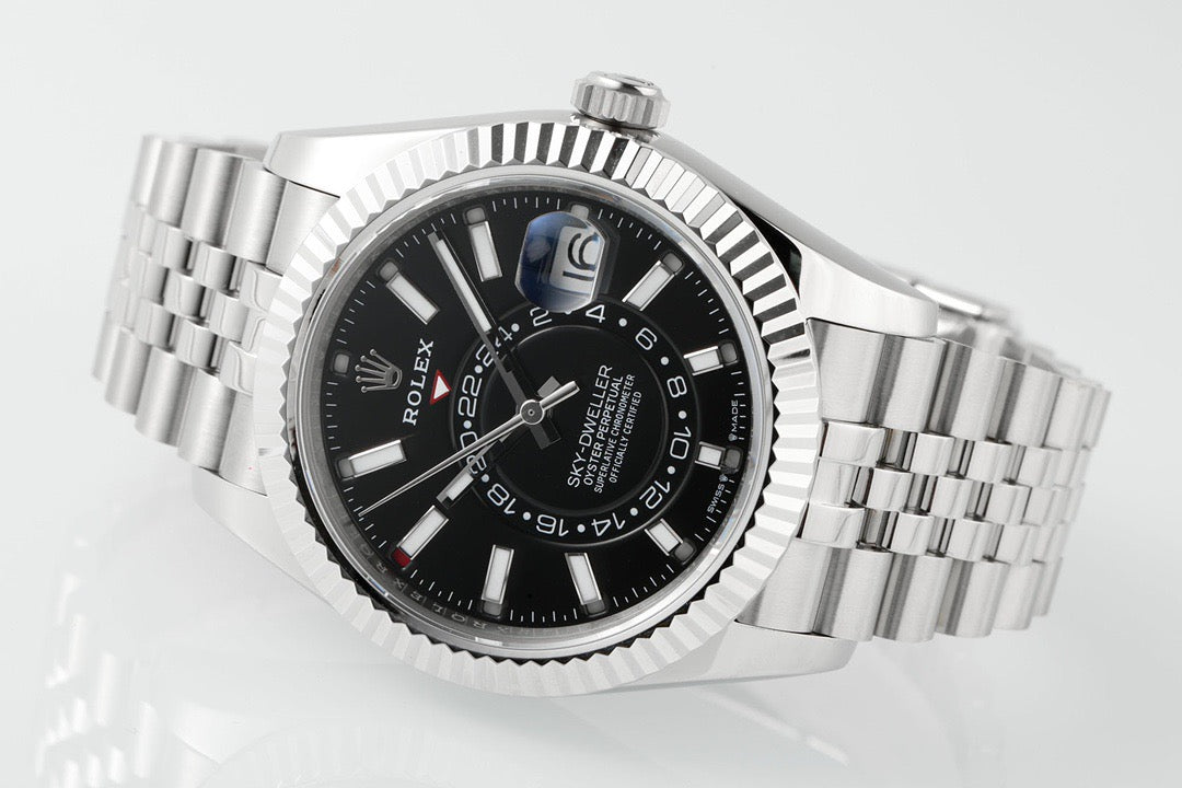 Sky Dweller White Dial Jubilee Bracelet Watch