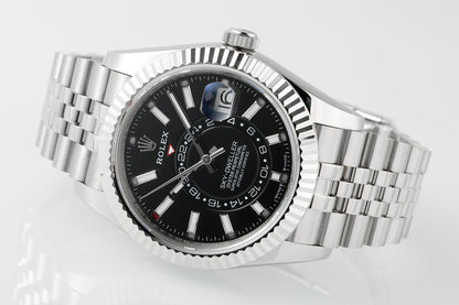 Sky Dweller White Dial Jubilee Bracelet Watch