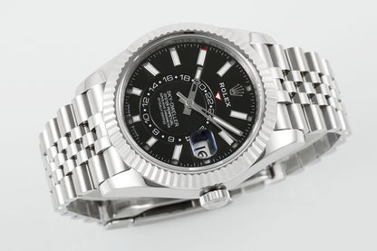 Sky Dweller White Dial Jubilee Bracelet Watch