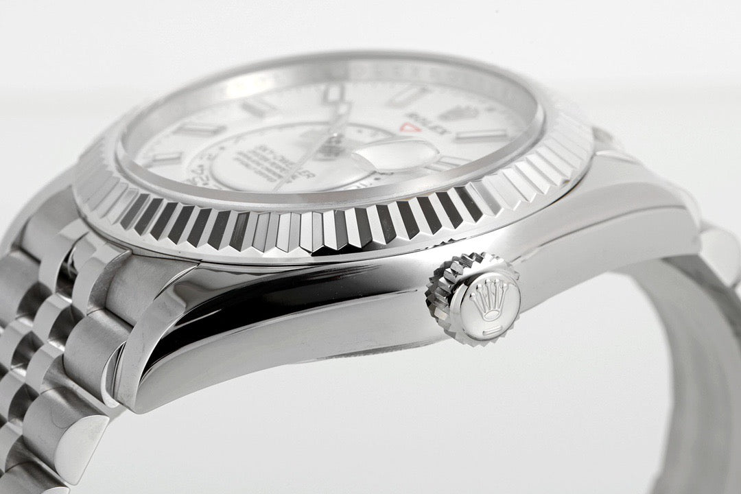 Sky Dweller White Dial Jubilee Bracelet Watch