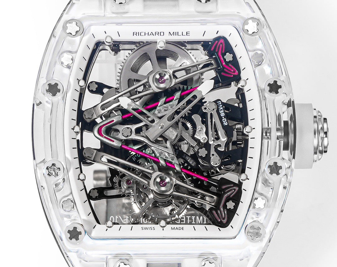 RM38-02 Sapphire Ghost Transparent Limited Edition