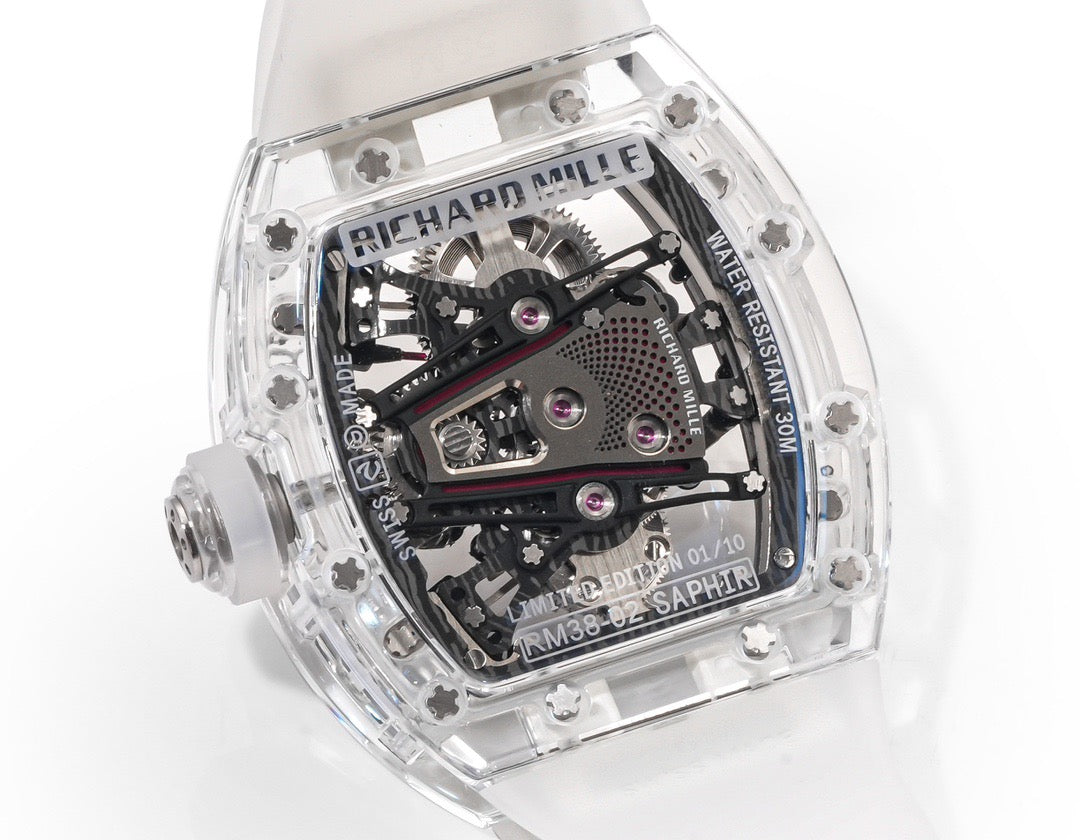 RM38-02 Sapphire Ghost Transparent Limited Edition