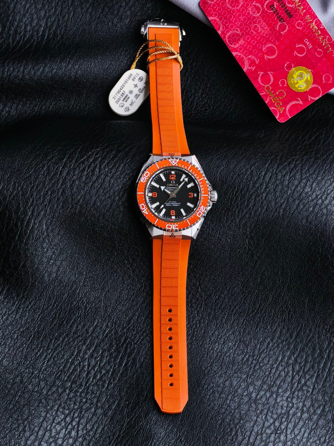 Seamaster Planet Ocean 600M Co-Axial Master Chronometer Rubber Strap