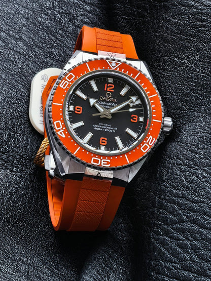 Seamaster Planet Ocean 600M Co-Axial Master Chronometer Rubber Strap