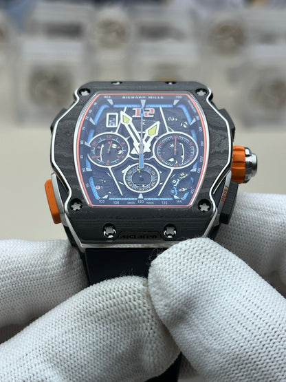 RM 11 McLaren Carbon Skeleton Chronograph Watch
