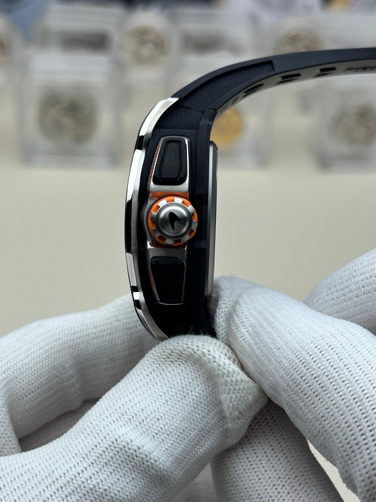 RM 11 McLaren Carbon Skeleton Chronograph Watch